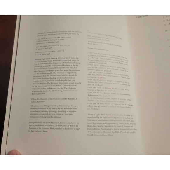 Masters of Light: Dutch Painters in Utrecht During the Golden Age - Spicer 1997 - Picture 9 of 9